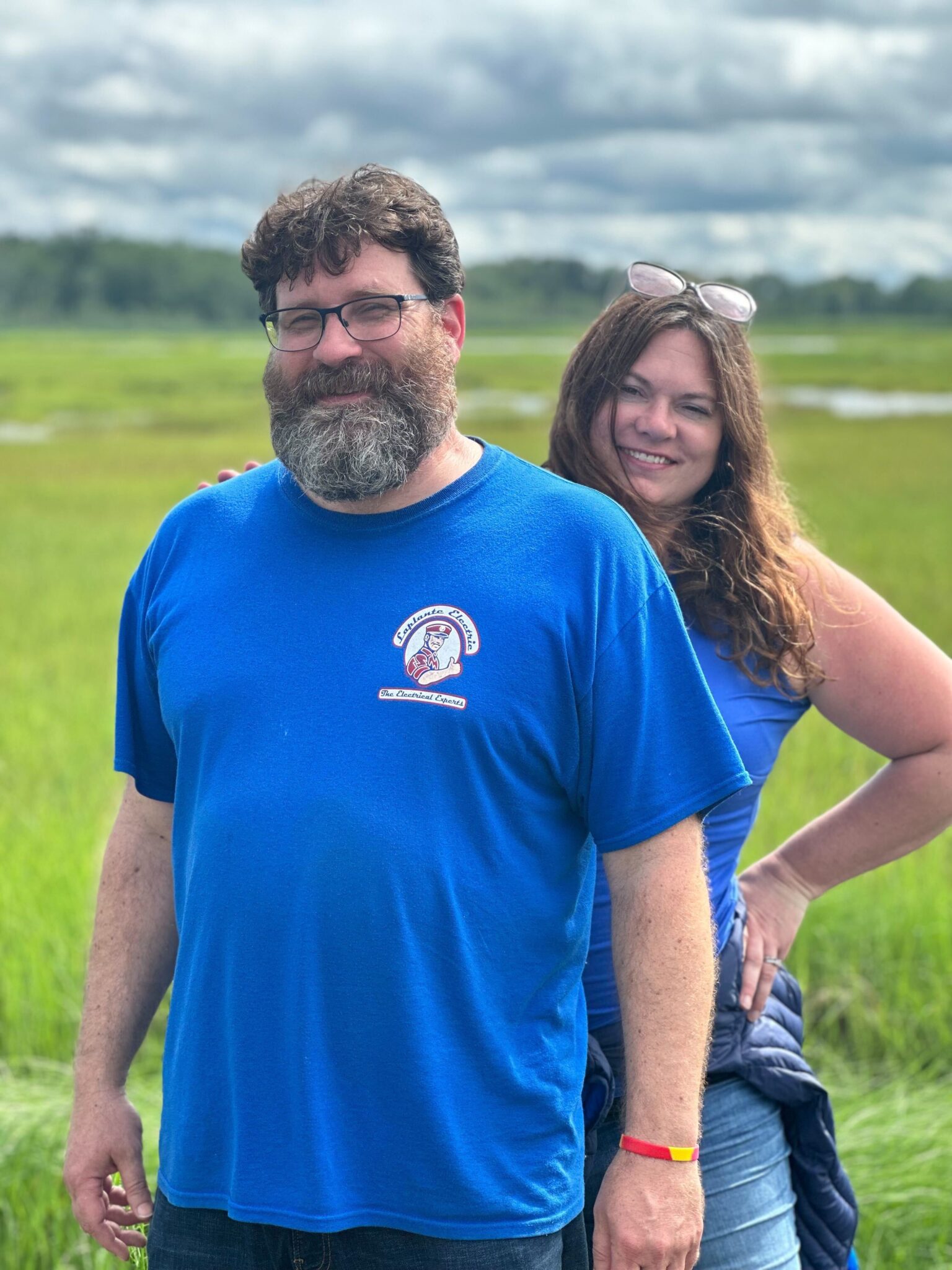 Andrea & Shawn LaPlante smiling.